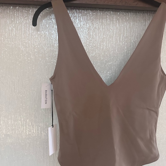 Babaton Contour Bodysuit in Shitake colour - Picture 2 of 6